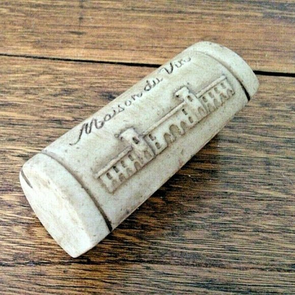 Box 4 Place Setting Card Holders Ceramic Wine Corks Guest Dinner Wedding Party - Picture 8 of 16